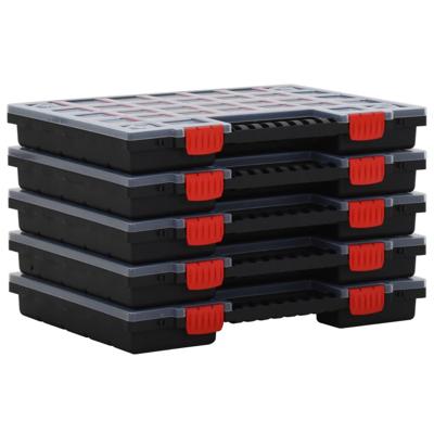 VidaXL Assortimentsdozen 5 st 40x30x5 cm polypropeen VidaXL Assortimentsdozen 5 st 40x30x5 cm polypropeen