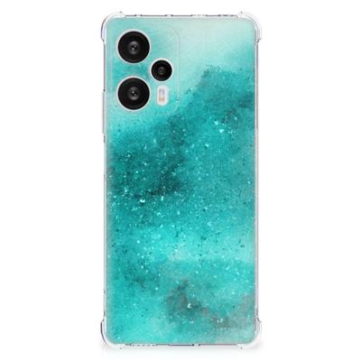 Back Cover Xiaomi Poco F5 Painting Blue Back Cover Xiaomi Poco F5 Painting Blue
