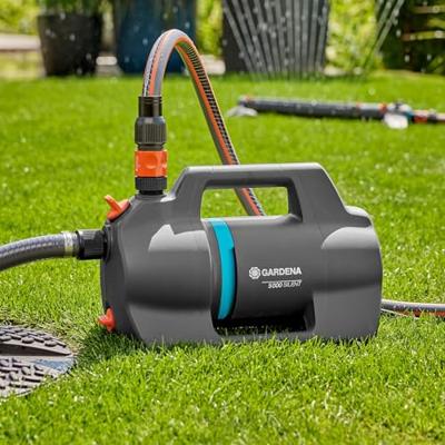 GARDENA Gartenpumpe 5000 Silent Saugschlauch-Set Tuinpompset 5.100 l/h