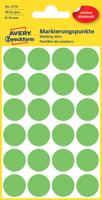 Etiket avery 3174 rond 18mm lichtgroen 96st - thumbnail