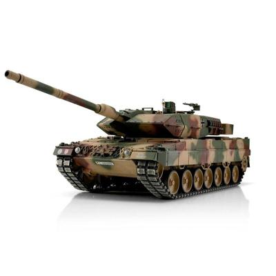 Torro 1/16 RC Leopard 2A6 camo BB in luxe houten krat