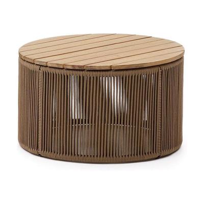 Kave Home Dandara bijzettafel Ø60 cm Beige