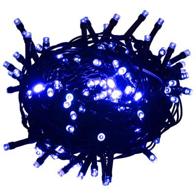 VidaXL Lichtslinger met 150 led's 15 m pvc blauw VidaXL Lichtslinger met 150 led's 15 m pvc blauw