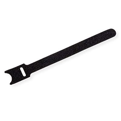 Value 25.99.5240 Klittenband kabelbinder Om te bundelen Lusdeel, Haak- en lusdeel, Haakdeel (l x b) 15 cm x 10 mm Zwart 20 stuk(s)