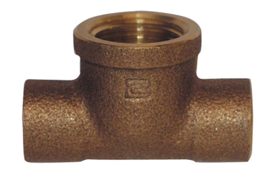 Cornat Cu-Soldeer T-Stuk 15X1/2Vx15Mm - T5130G1512 Cornat Cu-Soldeer T-Stuk 15X1/2Vx15Mm - T5130G1512