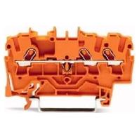 WAGO 2001-1302 Doorgangsklem 4.20 mm Spanveer Oranje 100 stuk(s) - thumbnail