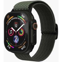 Vonmählen Woven Loop For Apple Watch 40 - 41 - 42mm One Size Black/Olive - thumbnail