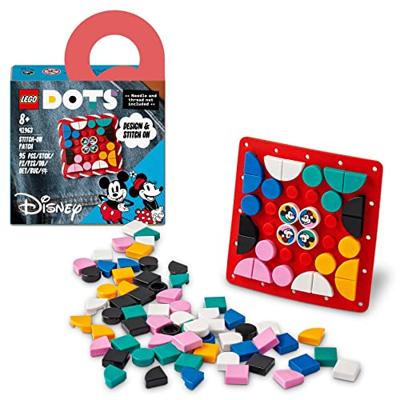 LEGO dots 41963 mickey & minnie mouse: stitch-on patch
