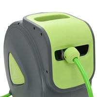 VidaXL Waterslanghaspel automatisch intrekbaar wandmontage 30+2 m - thumbnail