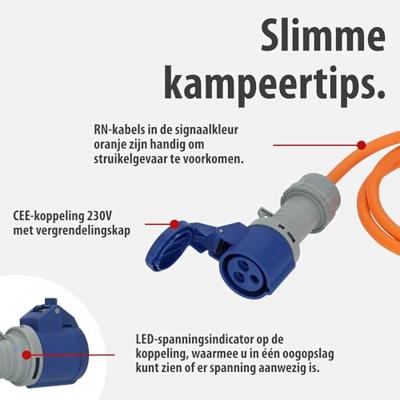 Brennenstuhl 1132910125 CEE-adapterkabel 230 V 1 stuk(s)