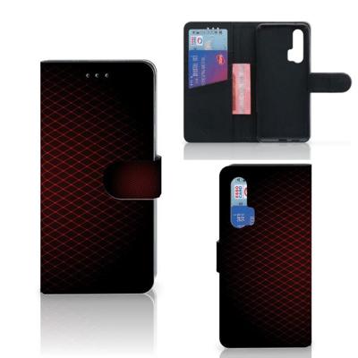 Honor 20 Pro | Telefoon Hoesje | Geruit Rood