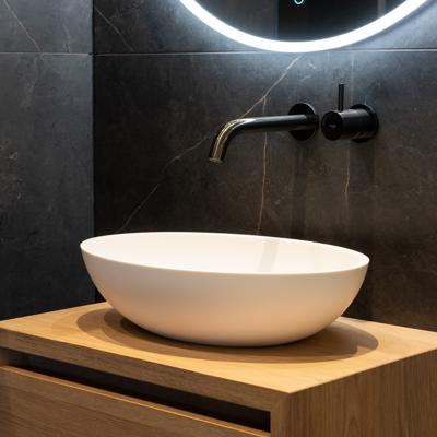 Waskom Loutro Marina Rechthoek 48x32.5x12 cm Hoogglans Wit Loutro Waskom Loutro Marina Rechthoek 48x32.5x12 cm Hoogglans Wit Loutro