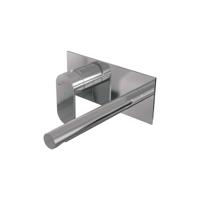 Chrome Edition inbouw wastafelmengkraan met rechte uitloop en afdekplaat C2 chroom - thumbnail