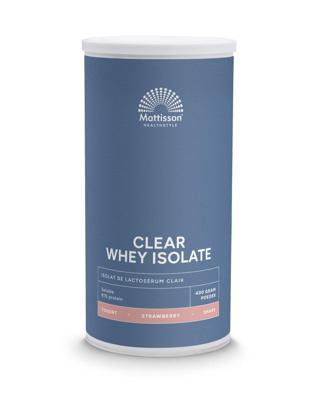 Mattisson Clear whey isolate strawberry 400 Gram