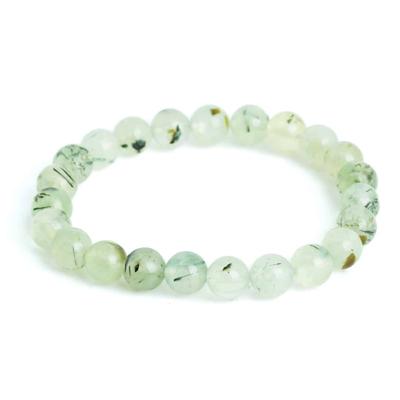 Edelsteen Armband Prehniet (8 mm Kralen) Edelsteen Armband Prehniet (8 mm Kralen)