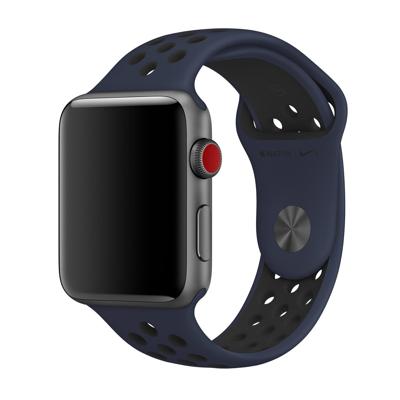 Apple Nike Sport Band Apple Watch 38mm / 40mm / 41mm Obsidian / Zwart