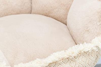 Trixie hondenmand boho hoekig beige