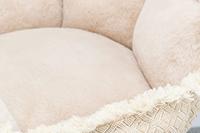 Trixie hondenmand boho hoekig beige - thumbnail