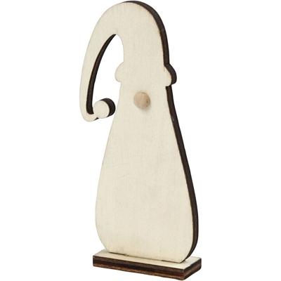 Creativ Company Kerstkabouter, h: 10 cm, d: 1,5 cm, b: 4,5 cm, dikte 3 mm, 3 stuk/ 1 doos Creativ Company Kerstkabouter, h: 10 cm, d: 1,5 cm, b: 4,5 cm, dikte 3 mm, 3 stuk/ 1 doos