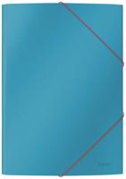 Elastomap leitz cosy a4 3-kleps blauw | 10 stuks - thumbnail