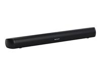 Sharp HT-SB107 soundbar luidspreker Zwart 2.0 kanalen 90 W - thumbnail