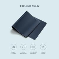 Satechi Vegan-lederen premium desk mat - Blue - thumbnail