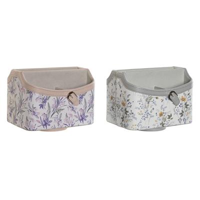 Houder voor afstandsbedieningen DKD Home Decor Wit Grijs Lila Licht Roze 2 Stuks Houder voor afstandsbedieningen DKD Home Decor Wit Grijs Lila Licht Roze 2 Stuks