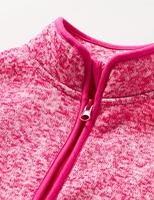 Playshoes fleece vestje gebreid Fuchsia-152 - thumbnail
