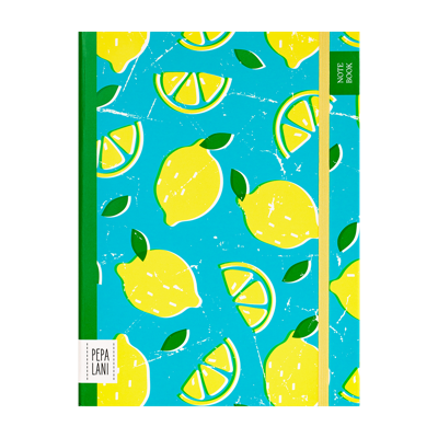 Pepa Lani Notitieboek A5 Spring Flower & Fruity Retro Lemon