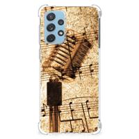 Samsung Galaxy A73 Anti-shock Hoesje met foto Bladmuziek - thumbnail