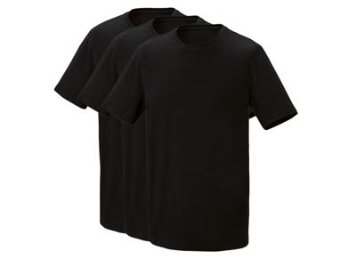 PARKSIDE Set van 3 heren T-shirts (Zwart, XXL)
