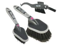 Muc-Off borstel 3x premium brush kit - thumbnail