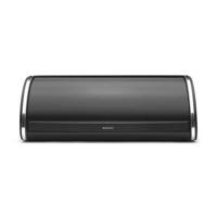 Brabantia Broodtrommel met Schuifdeksel Mat Zwart - thumbnail