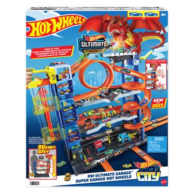 Hot Wheels City Ultieme Garage Speelset + 2 Auto's