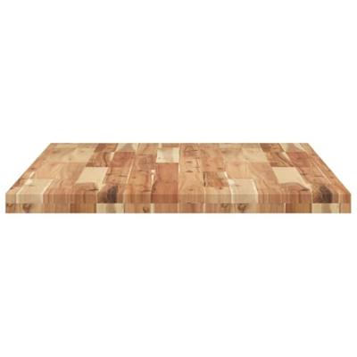 Bureaublad met olieafwerking 80x70x4 cm massief acaciahout - thumbnail