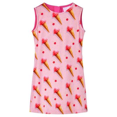 VidaXL Kinderjurk 104 felroze