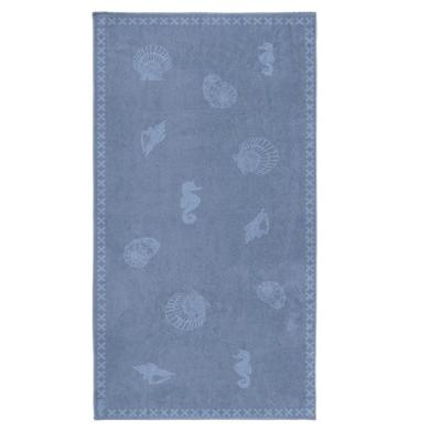 Seahorse Strandlaken Shells Jeans (100 x 200 cm)