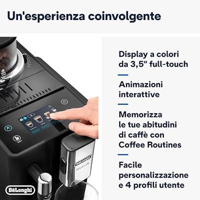 De'Longhi Rivelia EXAM440.35.B Volautomaat Zwart