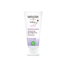 Weleda Baby witte malva sensitive gezichtscreme 50 Milliliter - thumbnail