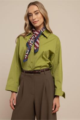 Studio Anneloes Erina Poplin Blouse 13478 Blouse 2900 Dark Lime Studio Anneloes Erina Poplin Blouse 13478 Blouse 2900 Dark Lime