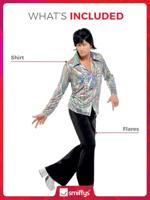 Jaren 70 retro kostuum man - thumbnail