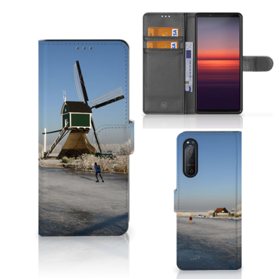 Sony Xperia 5II | Flip Cover | Schaatsers