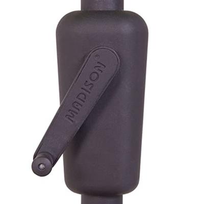 Madison parasol flores luxe rond 300 cm grijs