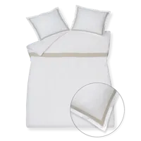 Vandyck Purity Capri white dekbedovertrek - thumbnail