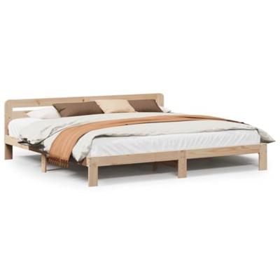 Bedframe zonder matras massief grenenhout 180x200 cm Bedframe zonder matras massief grenenhout 180x200 cm