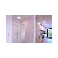 Deko Light 565089 LED Panel 12 LED-inbouwlamp Energielabel: G (A - G) LED vast ingebouwd 9 W Parelgrijs (RAL 9022) - thumbnail