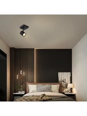 Home sweet home LED opbouwspot manu ↔ 9,5 cm zwart