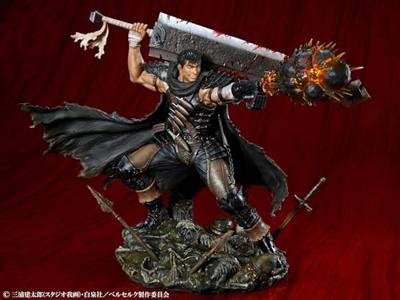 Berserk PVC Statue 1/7 Guts Black Swordsman Ver. 26 cm - thumbnail