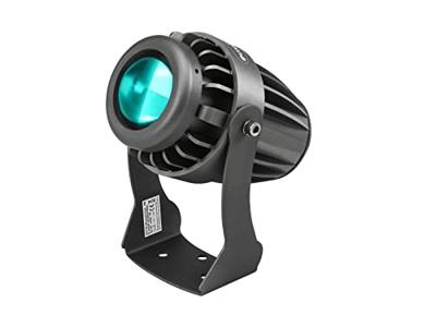 Eurolite LED IP PST-10W türkis LED-pinspot Aantal LEDs: 1 10 W Zwart