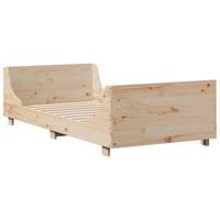 Bedframe zonder matras massief grenenhout 90x200 cm - thumbnail
